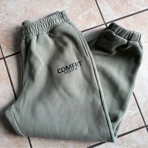 Comfrt Coordinate Moss Green Sweatpants
